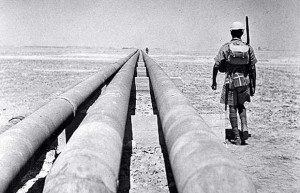 AIOC pipelines in southern Iran, c 1949